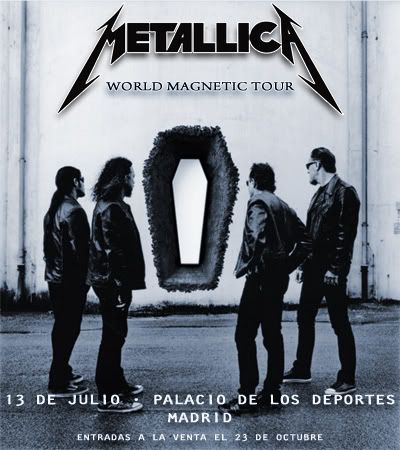 Metallica World Magnetic Tour Pictures, Images and Photos