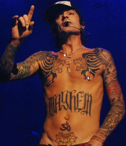Tommy Lee: While some of his tattoos look pretty good, such as the lions,