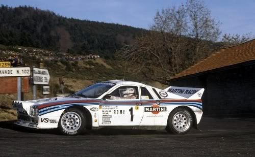 1983 Martini Racing Lancia 037 Rallye 1 Walter R hrl Christian 