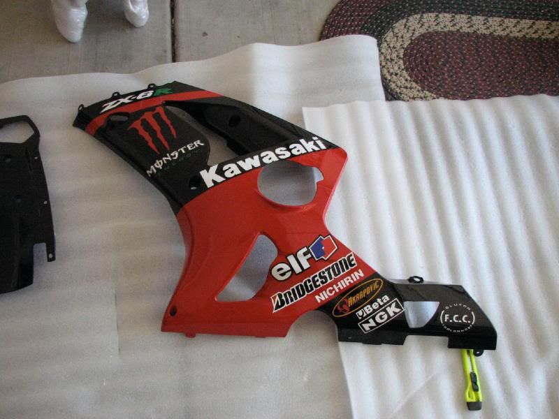 03-04 Kawasaki ZX6R Fairing Review (Delkevic Monster
