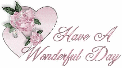 Have A Wonderful Day comment graphics