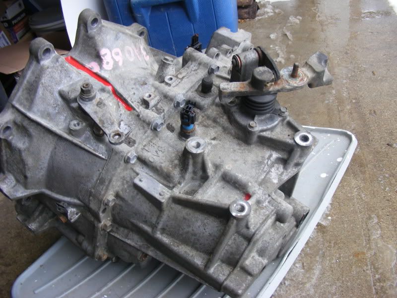 Did Hyundai change the design of the Tiburon's transmission after 2003