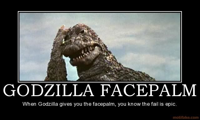 godzilla photo: Godzilla facepalm facepalm-3.jpg