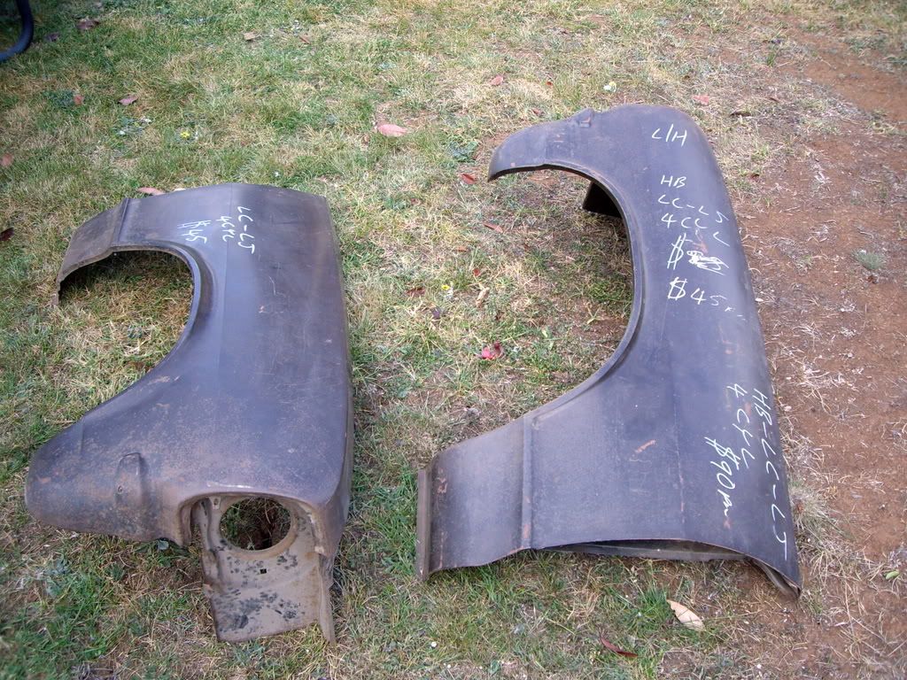 HB Viva front guards NOS Retro Rides