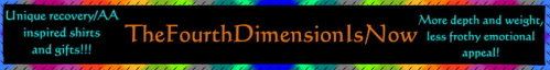 The Fourth Dimension Is Now shirts and gifts