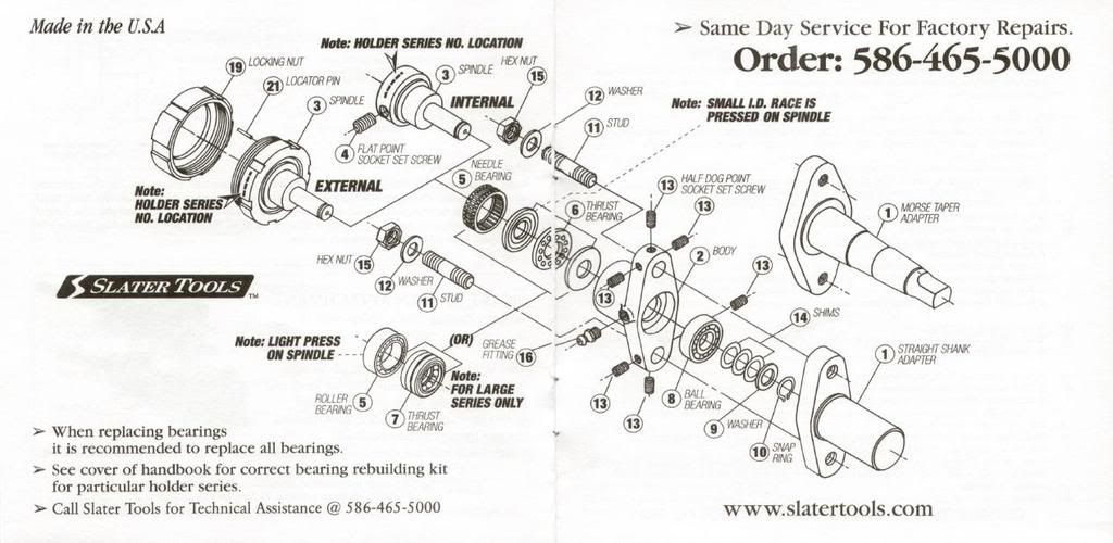 Rotary Broaching Tool Holder Parts View Photo by slater1000 Photobucket