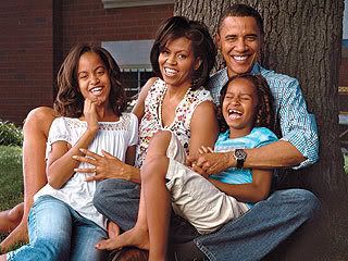 Barack Obama and family Pictures, Images and Photos