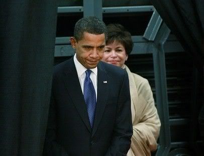 Valerie Jarrett photo: Barack Obama and Valerie Jarrett presidentobamavisitscaterpillarfactorybbjlzhe1zwl_1.jpg