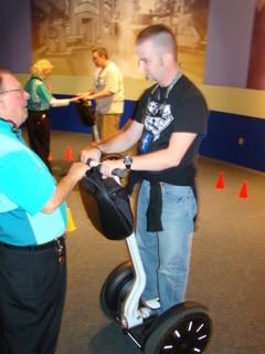 Riding a SegWay!!