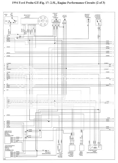 1990 Ford probe gt wiring diagram #4