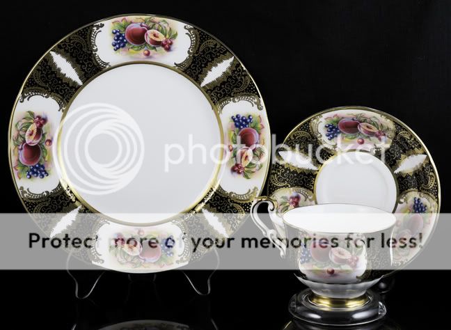 Vintage Paragon Bone China 3 Pc Tea Cup, Saucer & Plate  