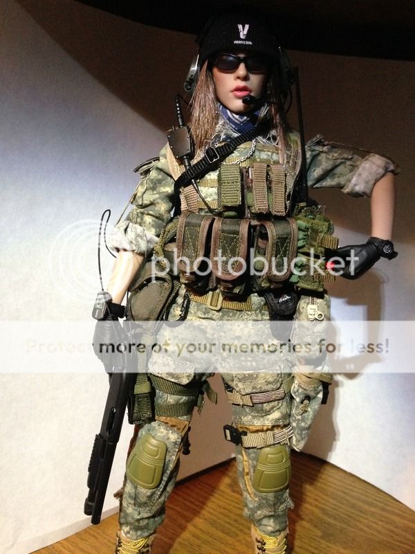 Female Figures New member , ACU female shooter PMC ( bad cell pic heavy)