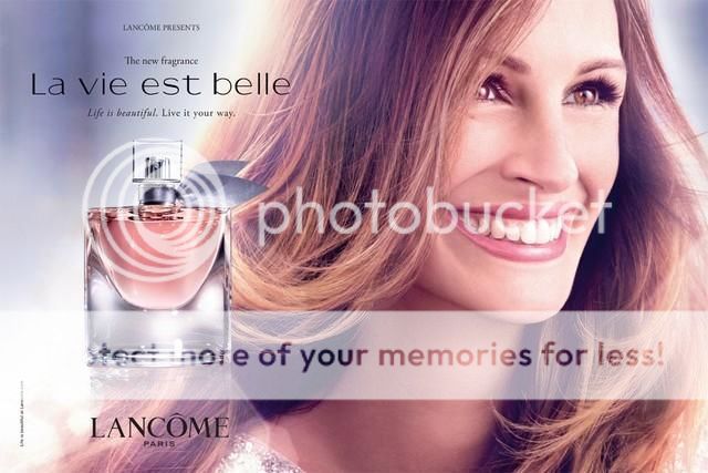 Julia Roberts for Lancôme La Vie Est Belle Fragrance