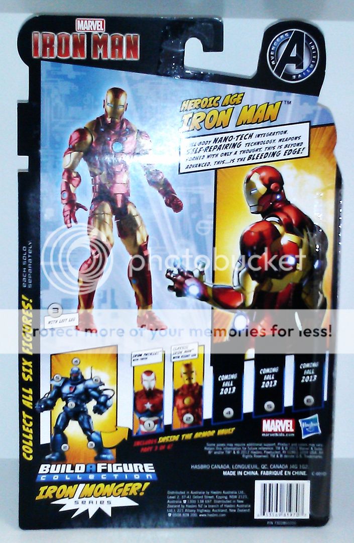 Random Toy Reviews: Marvel Legends: Iron Man - Heroic Age Iron Man