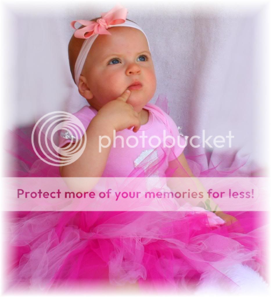 1st First Birthday Girl Tutu Dress Fairy OutFit PINK  