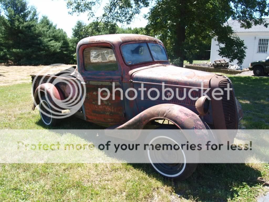 1937 Ford Pickup Truck Project Parts Car No Eng Trans