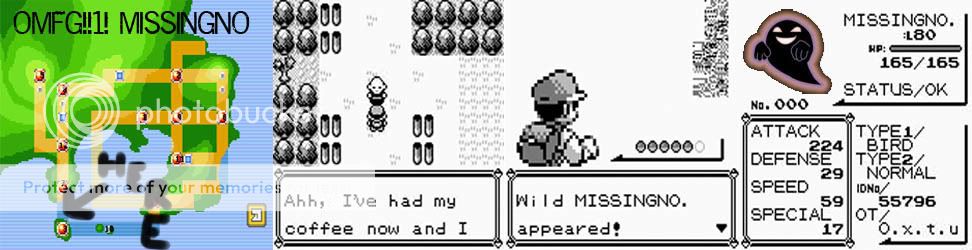 Who thinks Missingno should be a legendary pokemon?