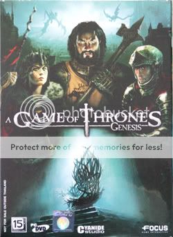 GAME OF THRONES  GENESIS BRAND NEW SEALED DVD PC GAME  